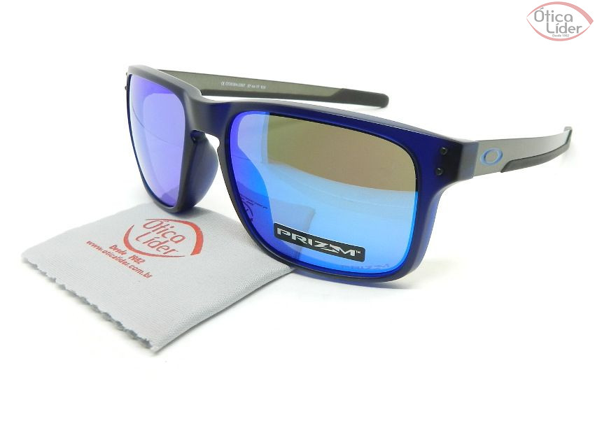 Oakley OO9384 0357 57 Holbrook Mix Lente Azul Espelhada