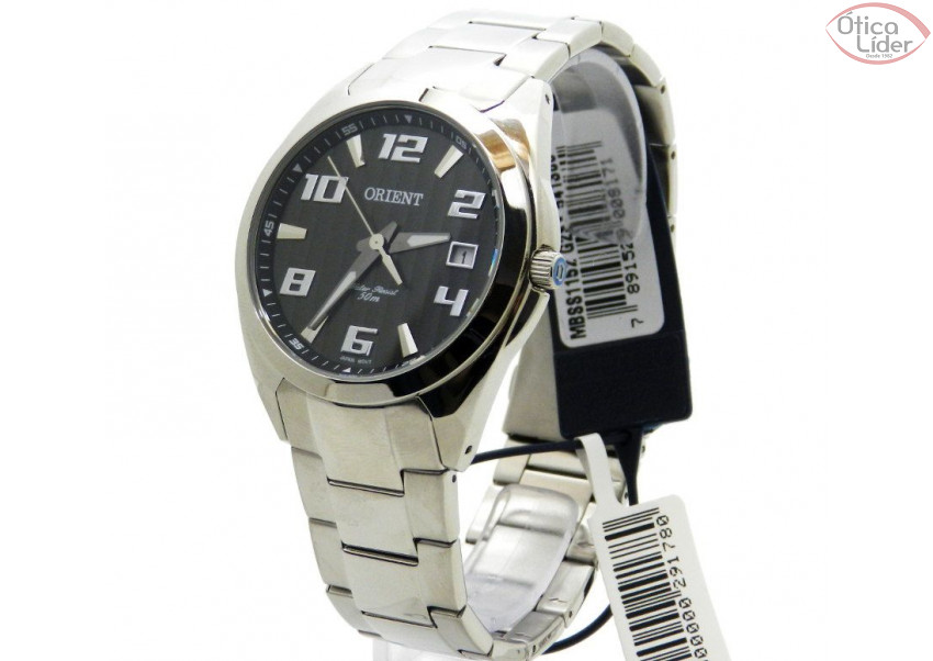 Orient OR mbss1152 g2sx Aço Inox Prata Fundo Preto