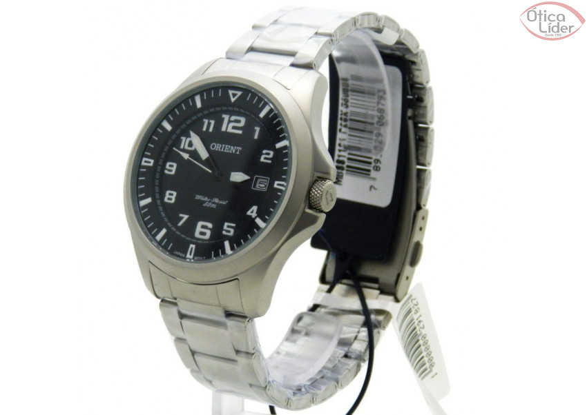 Orient OR mbss1191 p2sx 530504 Aço Inox Prata Fundo Preto