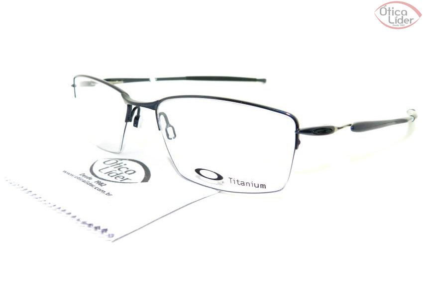 Oakley OX5113 0454 54 Lizard fny Polished Titanium Azul / Preto