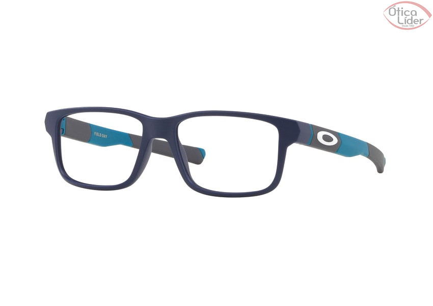 Oakley Field Day OY8007 0750 50 Infantil Acetato Azul / Cinza