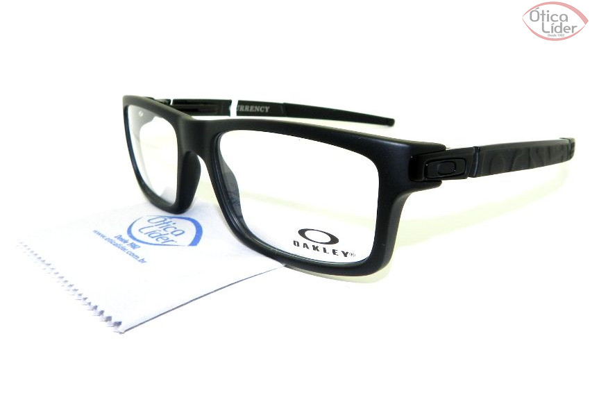 Oakley OX 8026 0154 54 Currency Acetato / Metal Preto