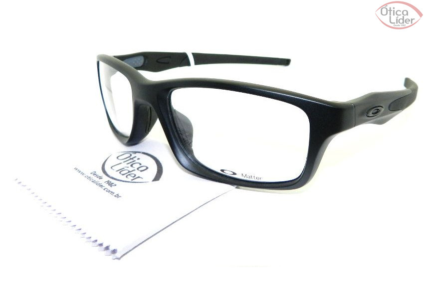 Oakley OX 8030 0555 55 Crosslink Acetato Preto