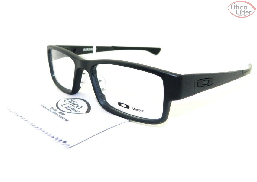 Oakley OX 8046 0153 53 Airdrop Acetato Preto