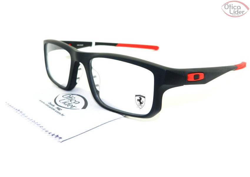 Oakley OX8049 0753 53 Ferrari Acetato Preto / Vermelho