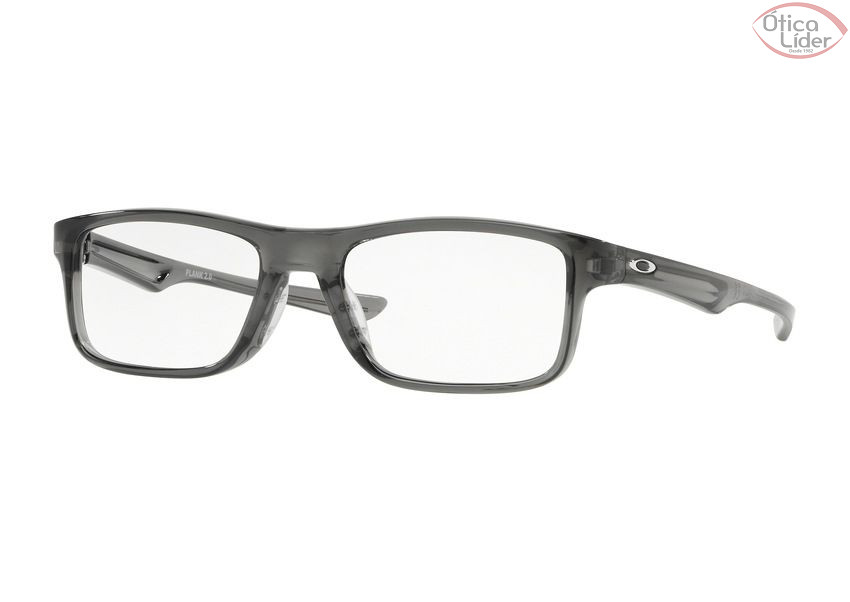 Oakley OX8081 0653 53 Plank 2.0 Acetato Cinza Transparente