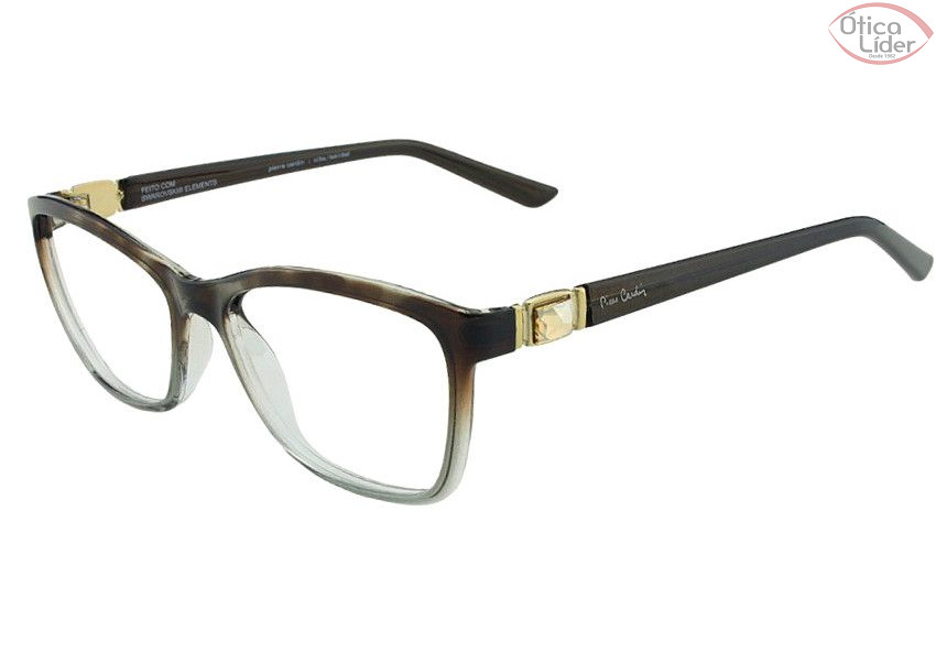 Pierre Cardin PC p7 3141 210 52 Acetato Marrom Mesclado