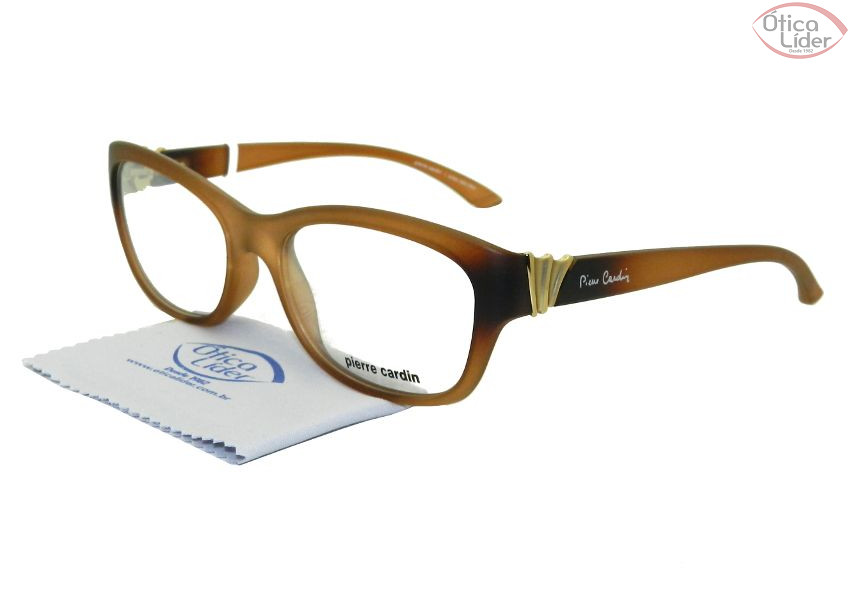 Pierre Cardin PC 3143 c175 53 Acetato Marrom / Preto