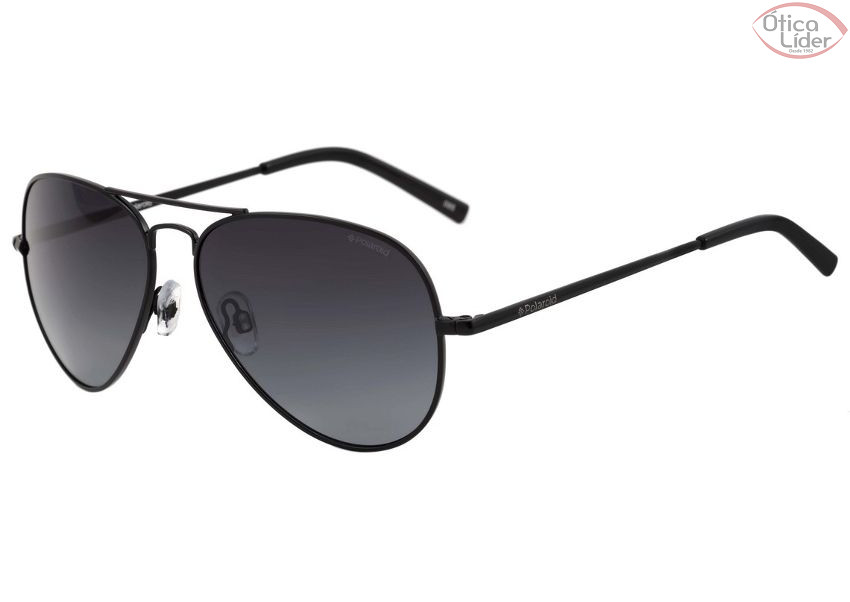 Polaroid PLD 1006s 003/wj 58 Aviador Metal Preto