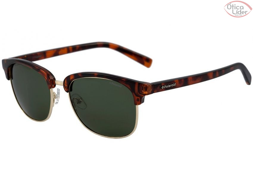Polaroid PLD1012s pr6/h8 54 Clubmaster Acetato Demi