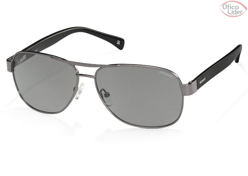 Polaroid PLD 2005s v81/ah 61 Metal Chumbo / Acetato Preto
