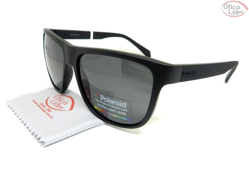 Polaroid PLD2057/s 003m9 57 Acetato Preto Polarizado