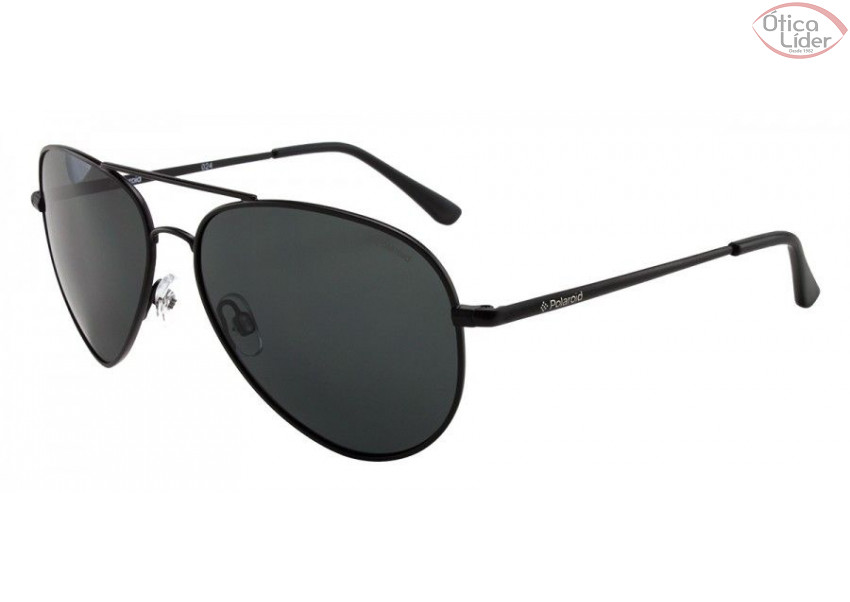 Polaroid PLD 4139 kih/y2 58 Aviador Metal Preto