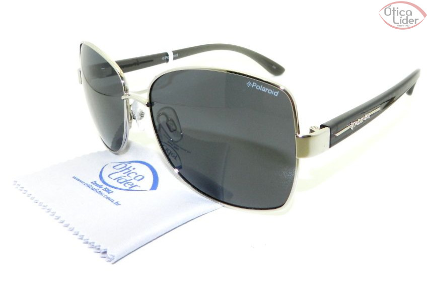 Polaroid PLD 4413a 0bf/y2 59 Metal Prata / Grafite Transparente