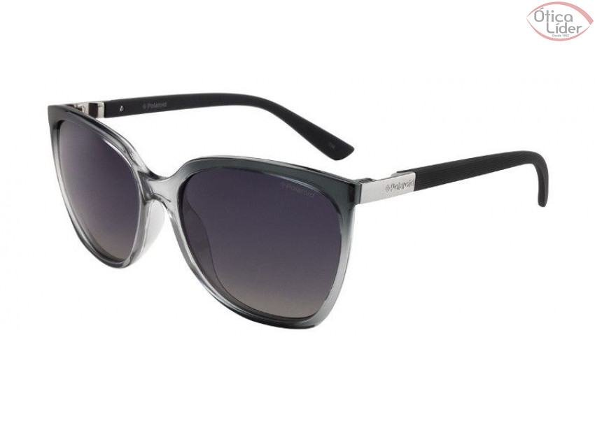 Polaroid PLD 9550a 09g 57 Acetato Cinza Transparente