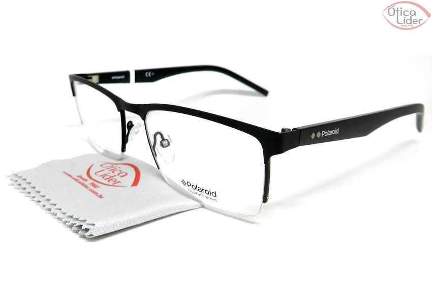 Polaroid PLD d324 003 54 fny Metal Preto / Acetato Preto