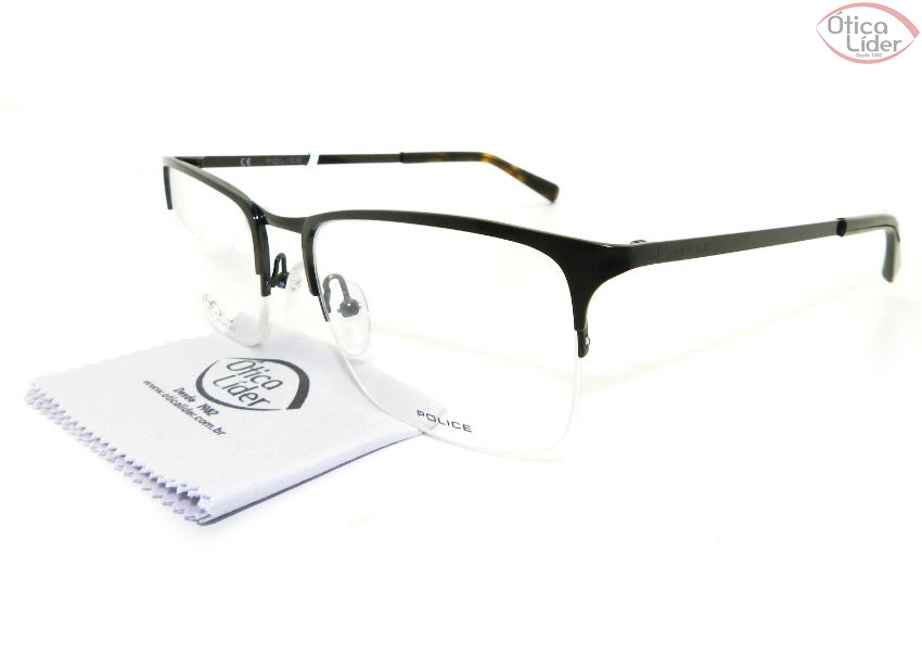 Police PO vpl138 0568 57 Invisible fny Metal Preto