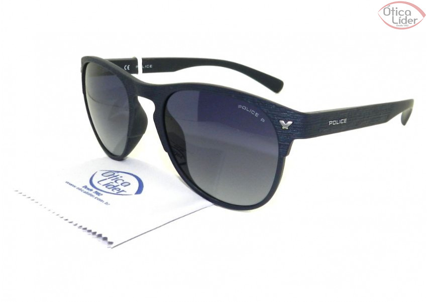 Police PO 1949 w87p 53 Acetato Azul Polarizado