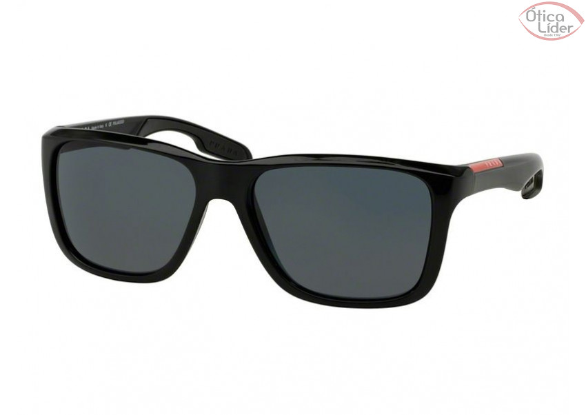 Prada PS 04o 1ab 5z1 59 Acetato Preto Polarizado