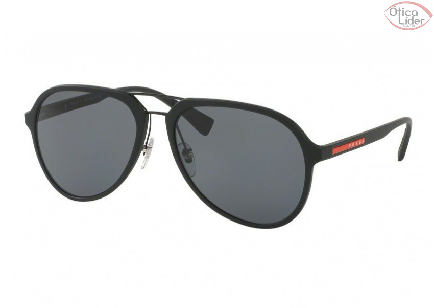 Prada PS 05rs dg0 5z1 58 Acetato Preto Polarizado