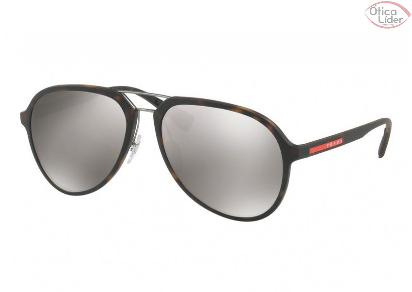 Prada PS 05rs u61 5k0 58 Acetato Havana Polarizado Espelhado