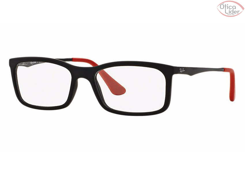 Ray-Ban RX1547l 3645 49 Infantil Acetato Preto