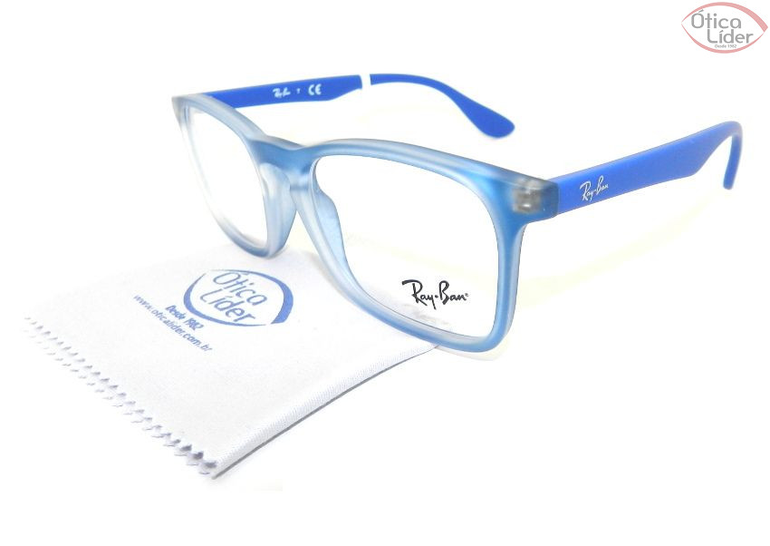 Ray-Ban RY1553 3668 48 Infantil Acetato Azul