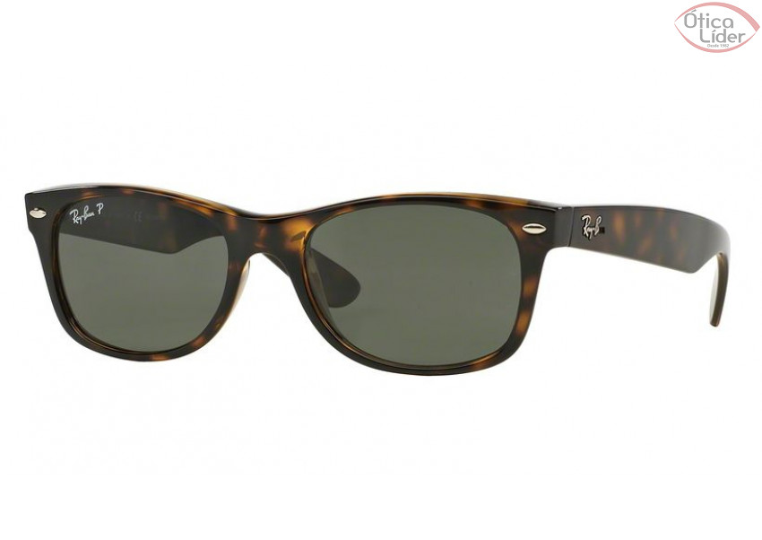 Ray-Ban RB 2132 902/58 58 New Wayfarer Acetato Demi Polarizado