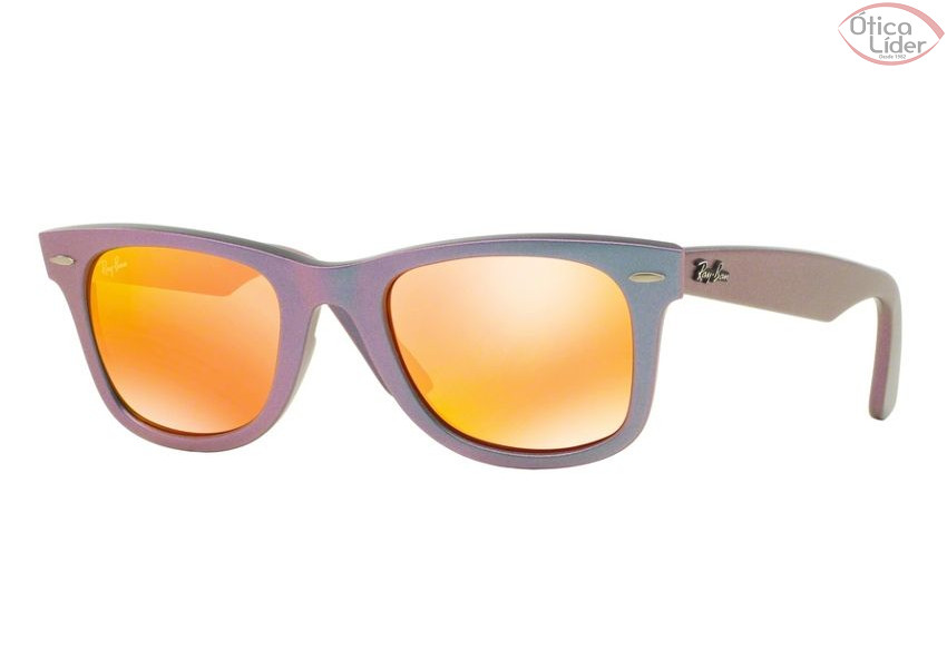 Ray-Ban RB 2140 611169 50 Wayfarer Acetato Rosa Metálico