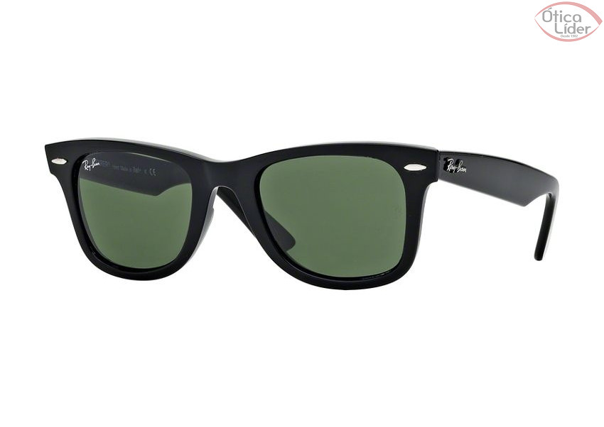 Ray-Ban RB2140 901 54 Wayfarer Acetato Preto