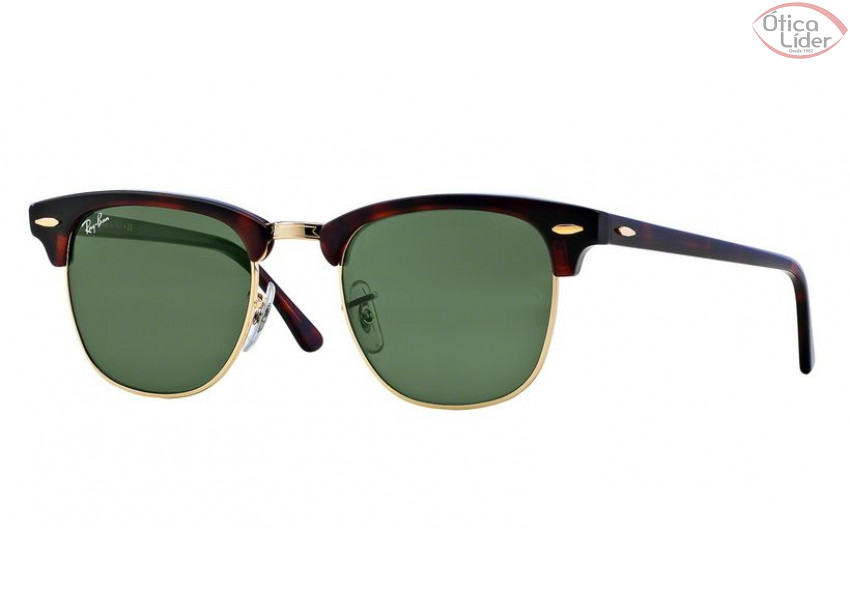 Ray-Ban RB 3016 w0366 51 Clubmaster Tartaruga / Dourado
