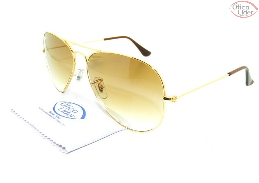 Ray-Ban RB3025l 001/51 58 Aviador Metal Dourado