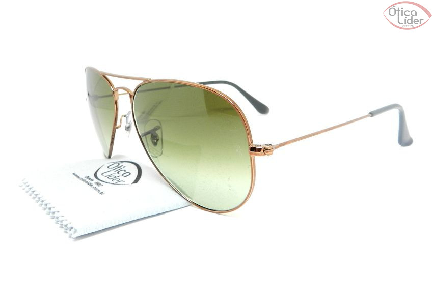 Ray-Ban RB3025l 9002/a6 58 Aviador Metal Bronze