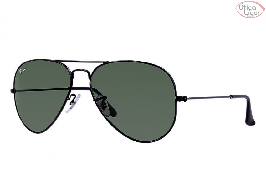 Ray-Ban RB 3025 l2823 58 Aviador Metal Preto