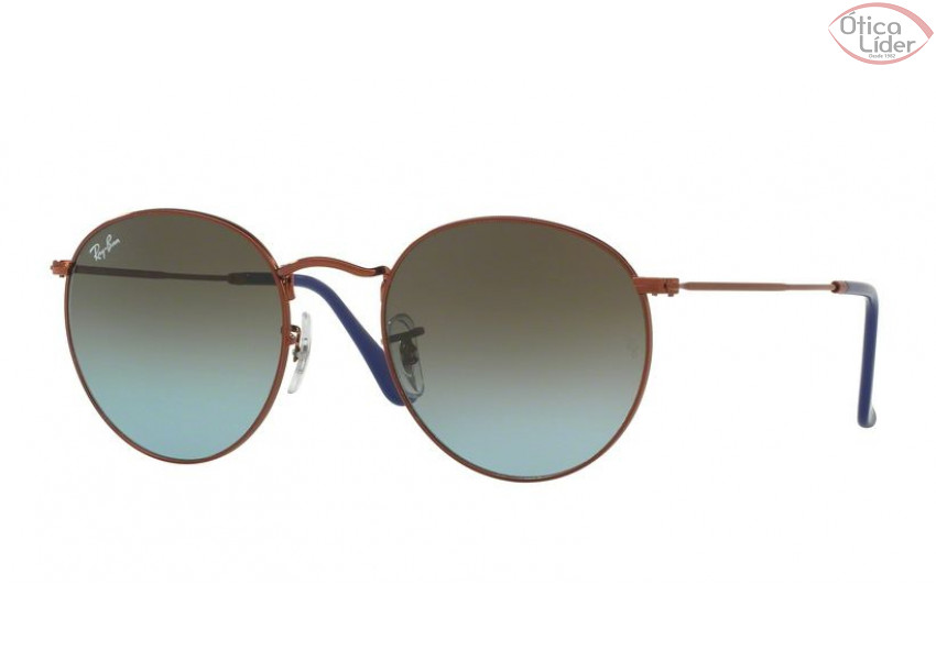 Ray-Ban RB 3447 9003/96 50 Round Metal Dark Bronze