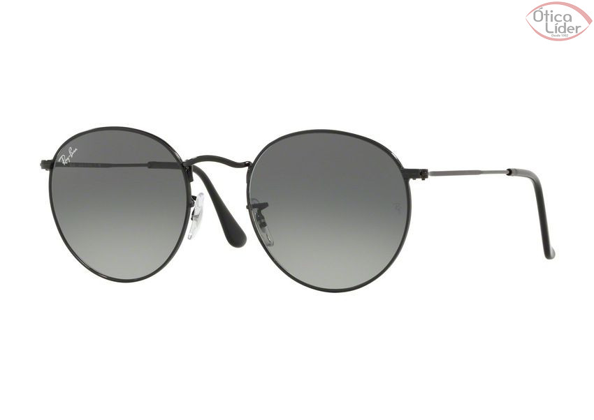 Ray-Ban RB3447n 002/71 53 Round Metal Preto