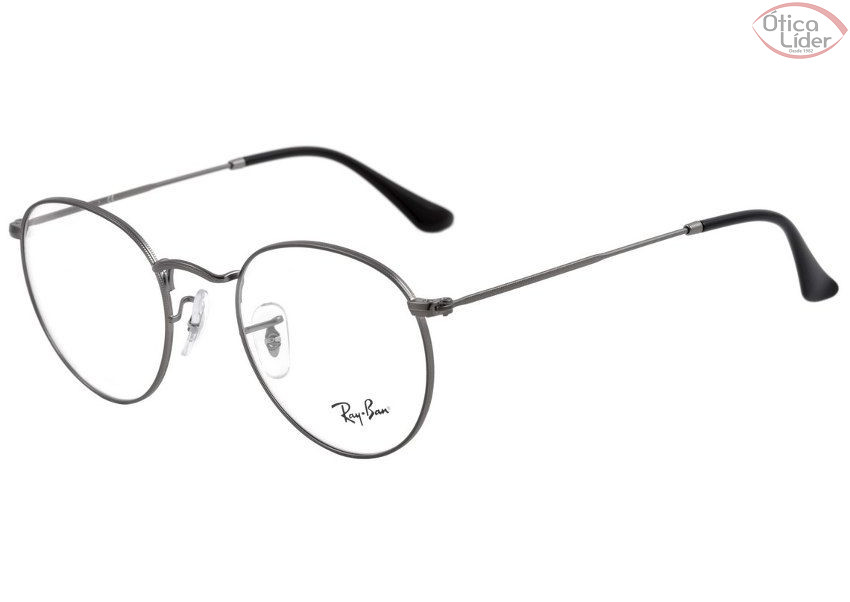 Ray-Ban RX3447v 2620 47 Metal Prata Round