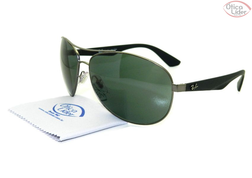 ずっと気になってた Ray-Ban RB 3526l 029/71 63 Aviador Metal Cinza / Acetato 小物