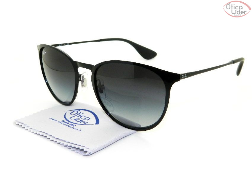 Ray-Ban RB 3539 002/8g 54 Erika Metal Preto