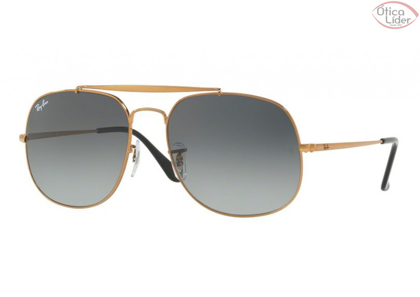 Ray-Ban RB 3561 197/71 57 General Metal Bronze