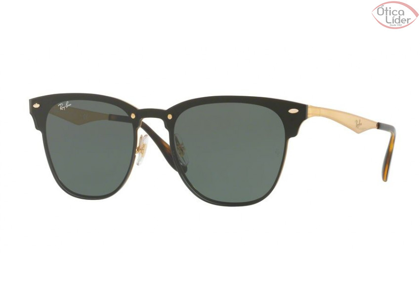 Ray-Ban RB 3576n 043/71 41 Blaze Metal Preto / Dourado