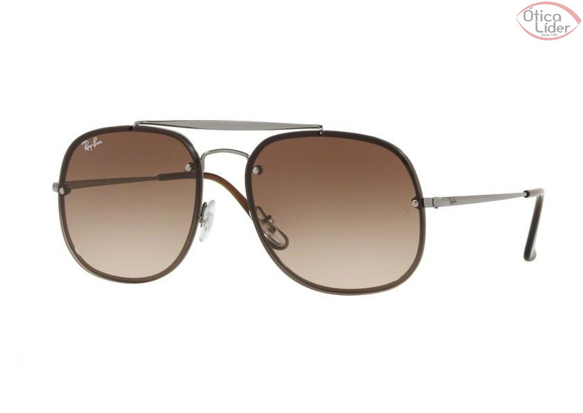 Ray-Ban RB 3583 004/13 58 General Blaze Marrom Degradê