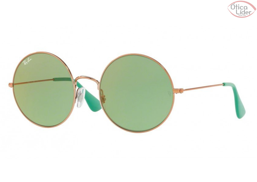Ray-Ban RB 3592 9035/c7 50 Ja-Jo Metal Cobre Lente Verde