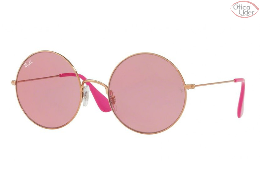 Ray-Ban RB3592 9035/f6 50 Ja-Jo Metal Cobre Lente Rosa