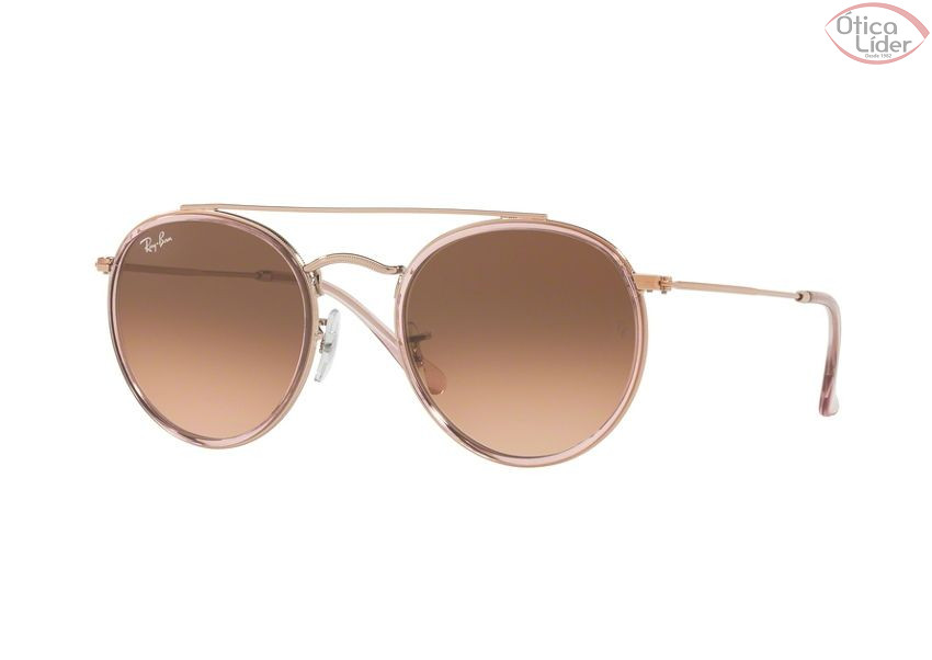 Ray-Ban RB 3647n 9069/a5 51 Round Rosa / Metal Cobre