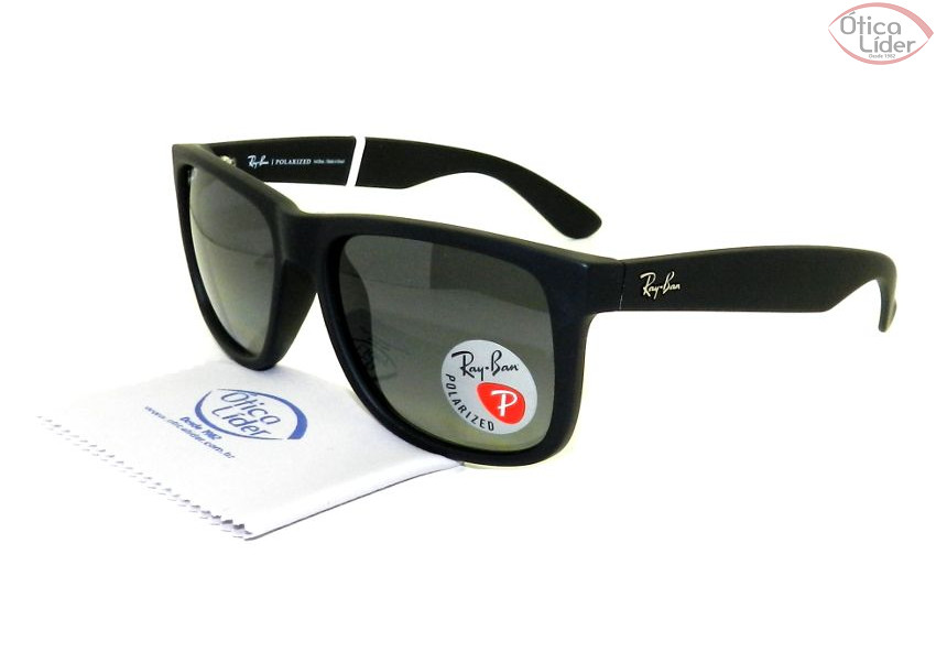 Óculos de Sol RAY-BAN JUSTIN RB4165l 622/T3 55 Polarizado