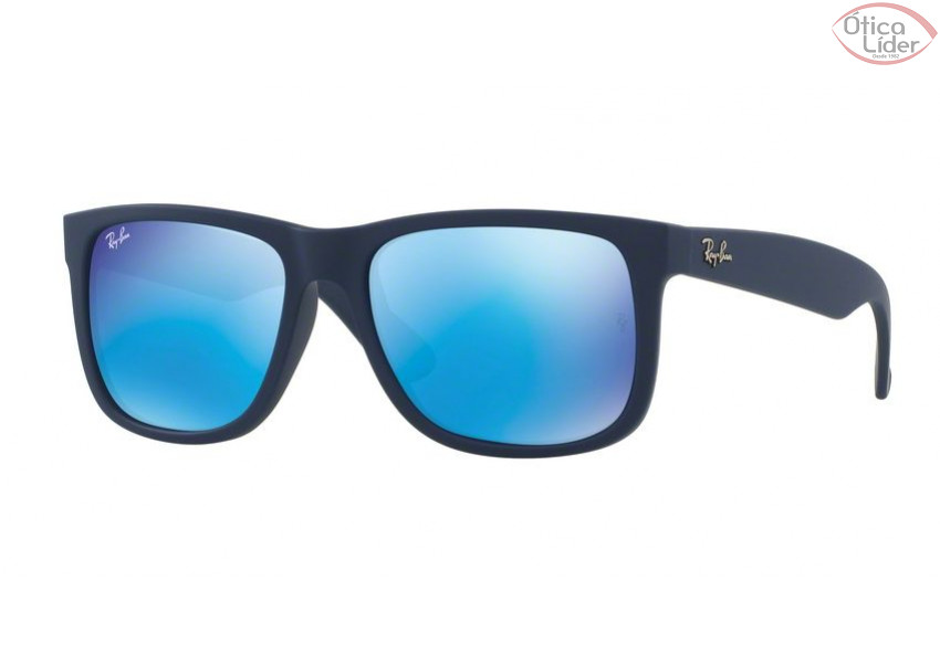 Ray-Ban RB4165l 6209 55 Justin Acetato Azul Marinho