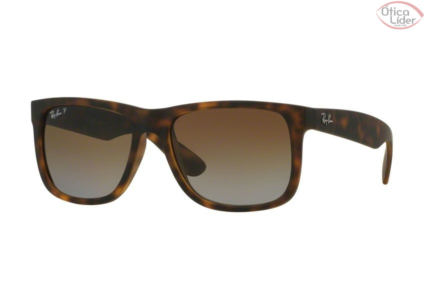 Ray-Ban RB4165l 865/t5 55 Justin Acetato Tartaruga