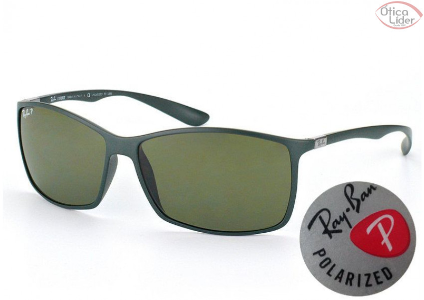 Ray-Ban RB 4179 6125/9a 62 Liteforce Acetato Verde Polarizado