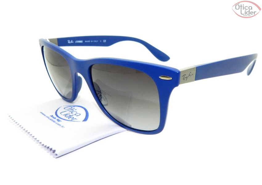 Ray-Ban RB4195 6015/8g 52 Wayfarer Acetato Azul